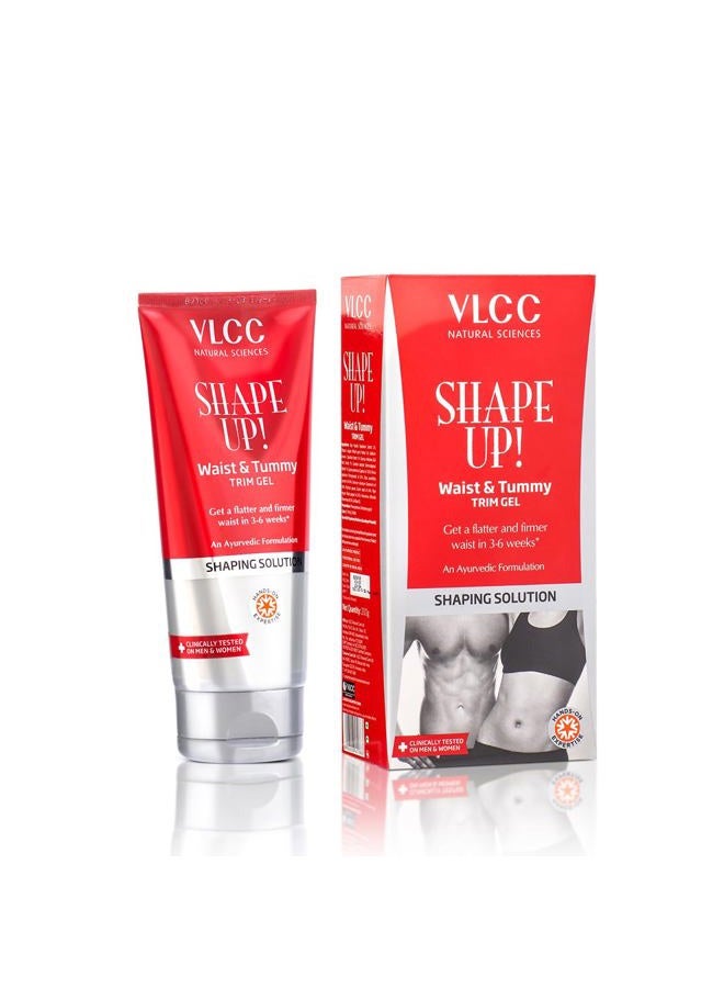 VLCC Shape Up Waist and Tummy Trim Gel New, 200g - Image 2